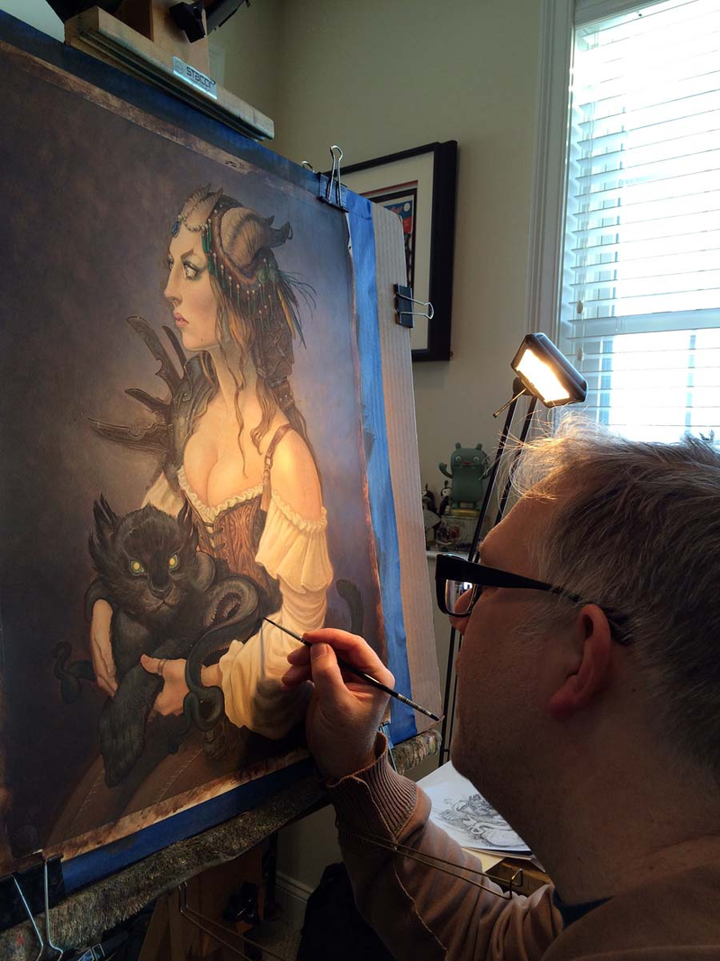 Illustration for article titled Inside The Fantasy Art Of Superstar Artist Tony DiTerlizziÂ